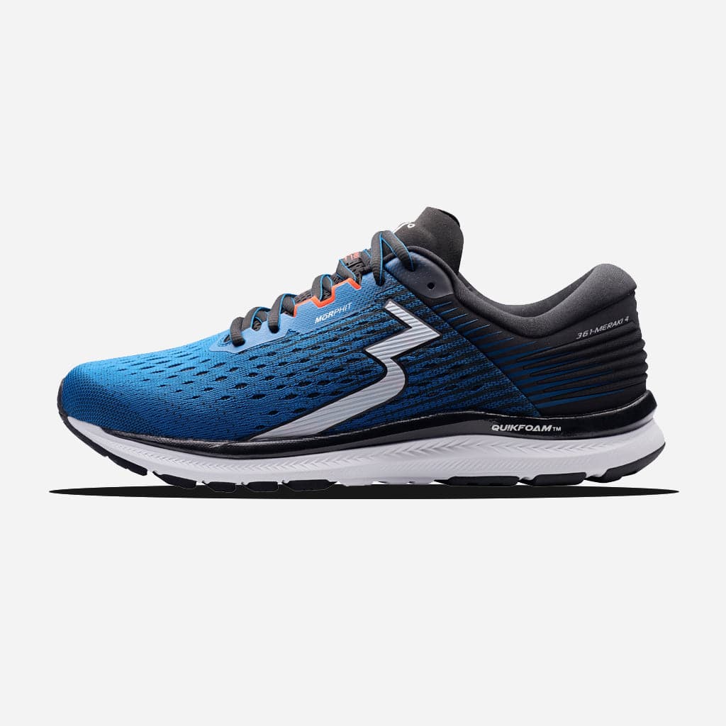 361 Degrees Men'S Meraki 4 Running Shoes Black