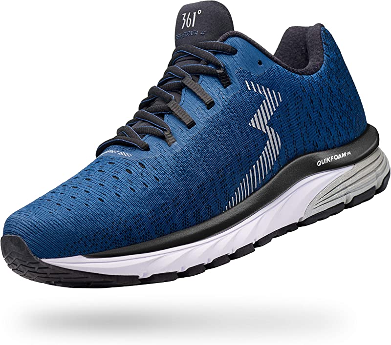 361 Degrees Men's Strata 4 Running Shoes Black