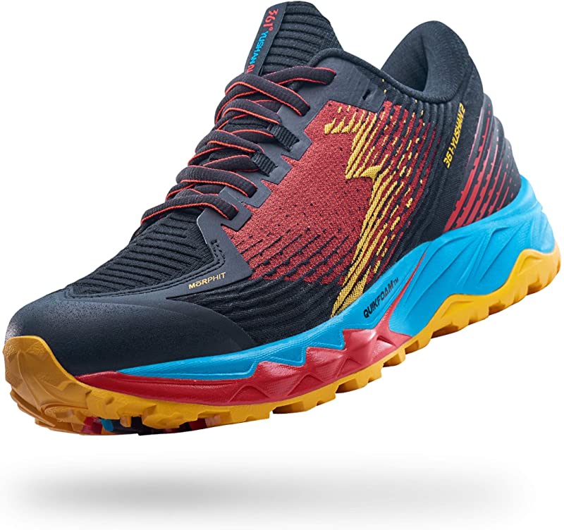 361 Degrees Unisex Yushan 2 Trail Running Shoe Black/Raft