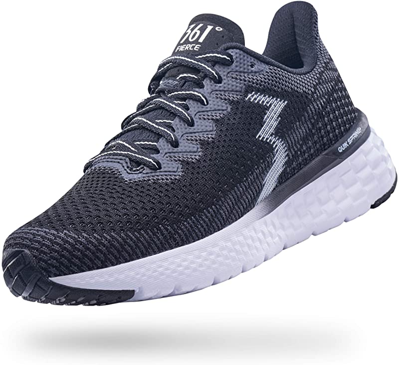361 Degrees Women?s Fierce Running Shoes Black Size 6 B(M) US