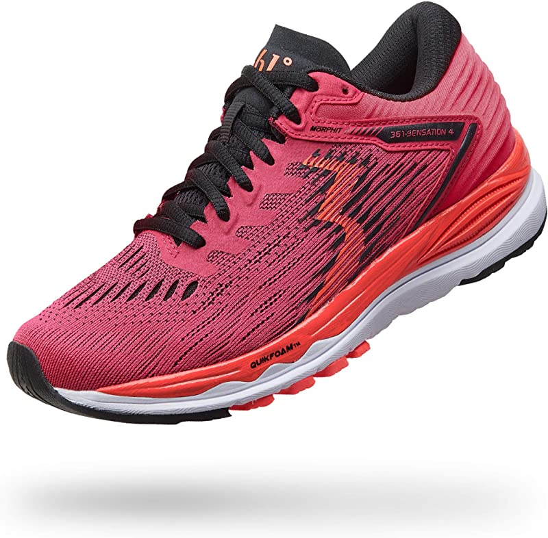 361 Degrees Women'S Sensation 4 Running Shoes Rosette/Hazard