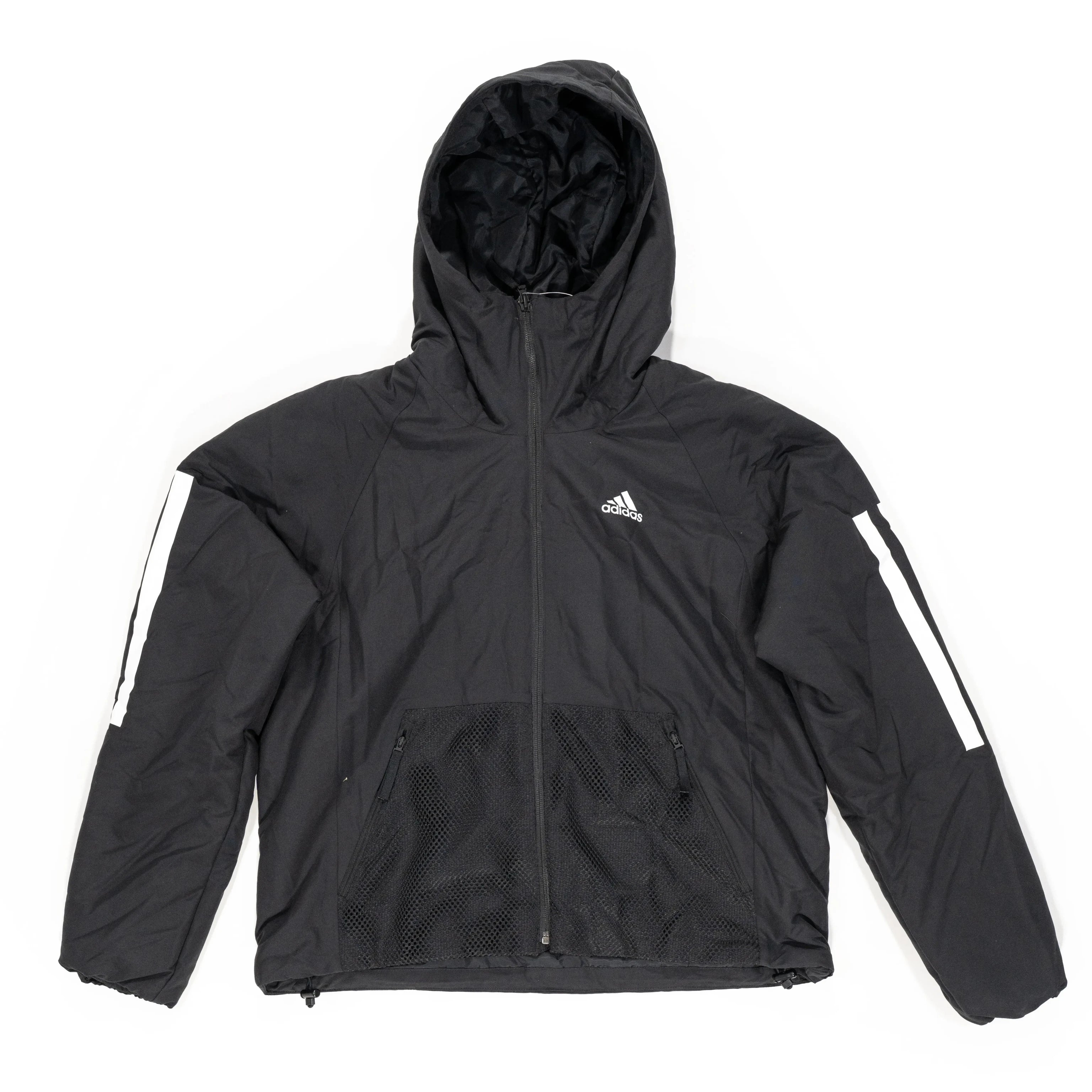 Adidas BTS 3-Stripe Hooded Insulated Jacket - Women's