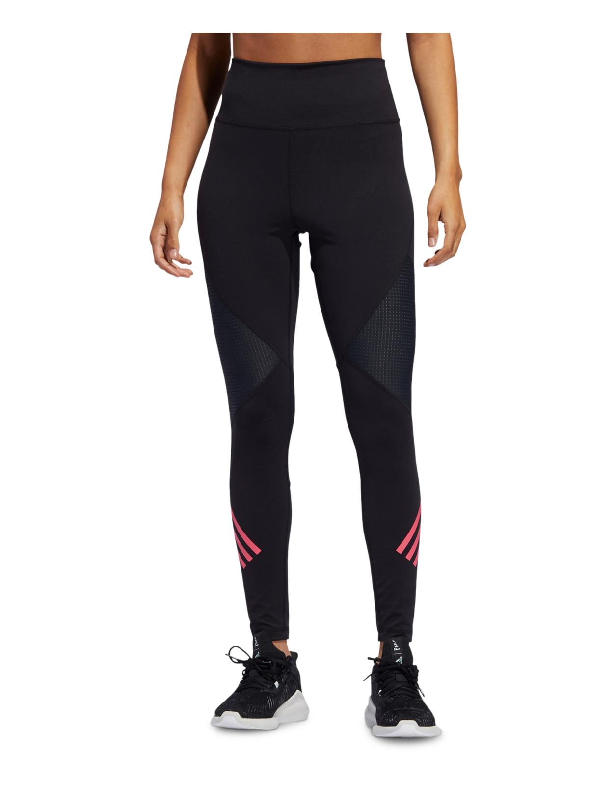 adidas Women's Fitness Running Plus Athletic Leggings Black Size XX-Small