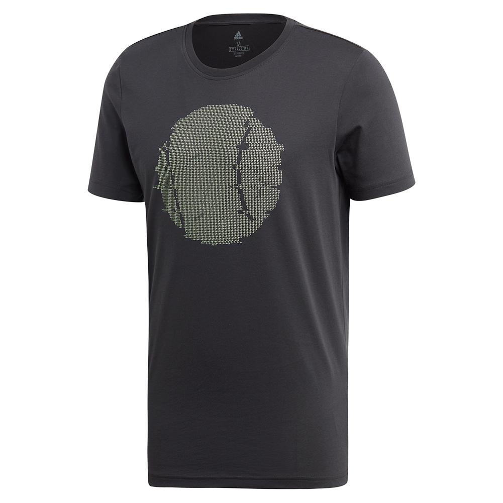 Adidas Women's Flushing GFX T-Shirt Short Sleeve Gray Size Small