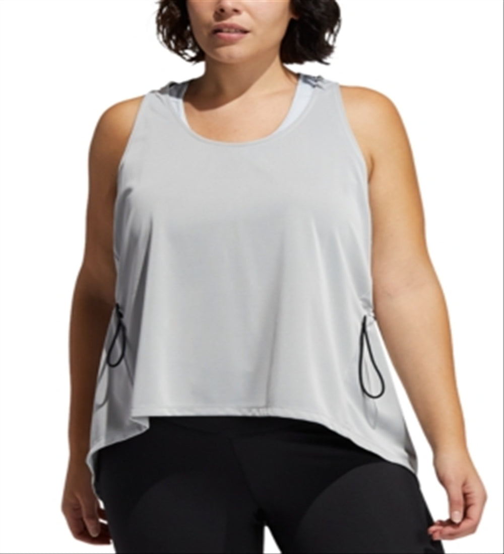 adidas Women's Primeblue Tank Top Black 2X
