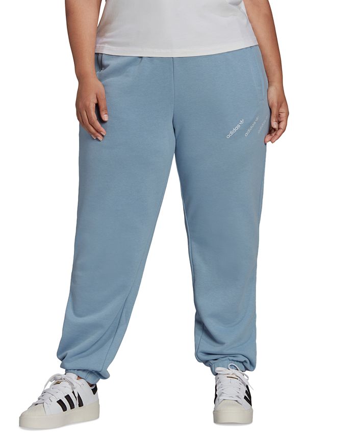 adidas Women's Track Pants Blue Size 4X