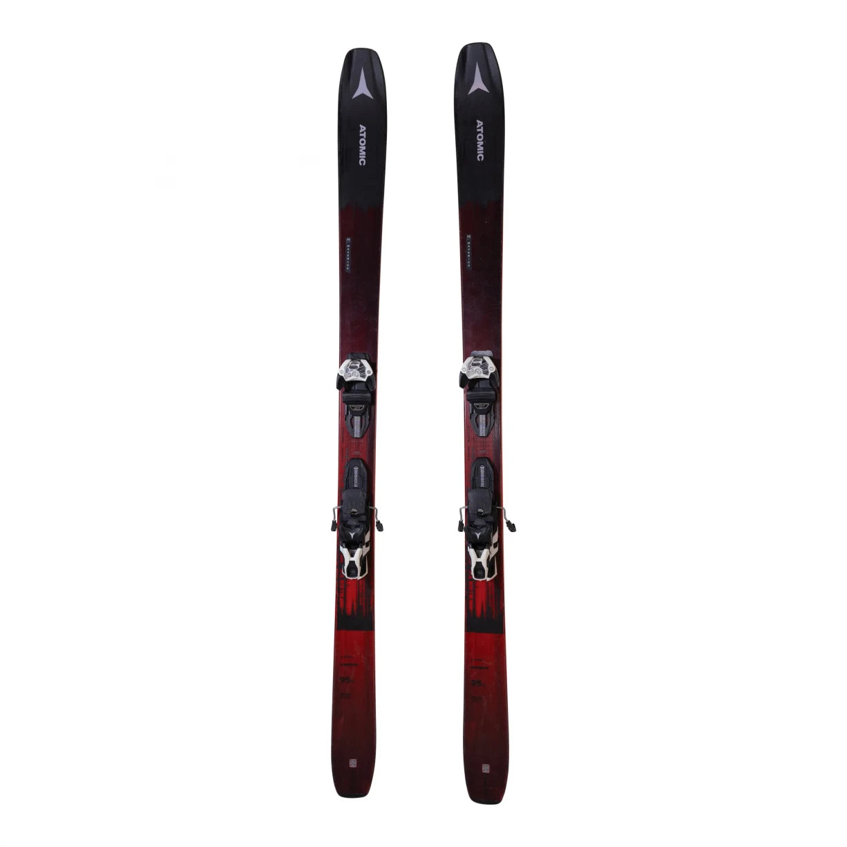 Atomic Maverick 95 TI Skis 2022 - Men's w/ Salomon Warden MNC 13 Demo Ski Bindings