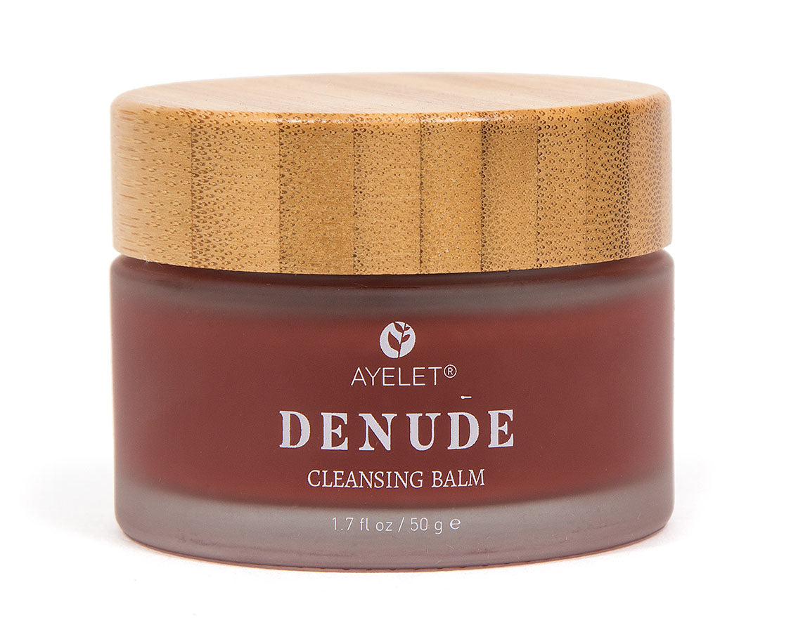 Ayelet ® Denude Facial Cleansing Balm With Vitamin C Cocoa, Cherry and Vanilla Scent 6.3 OZ.