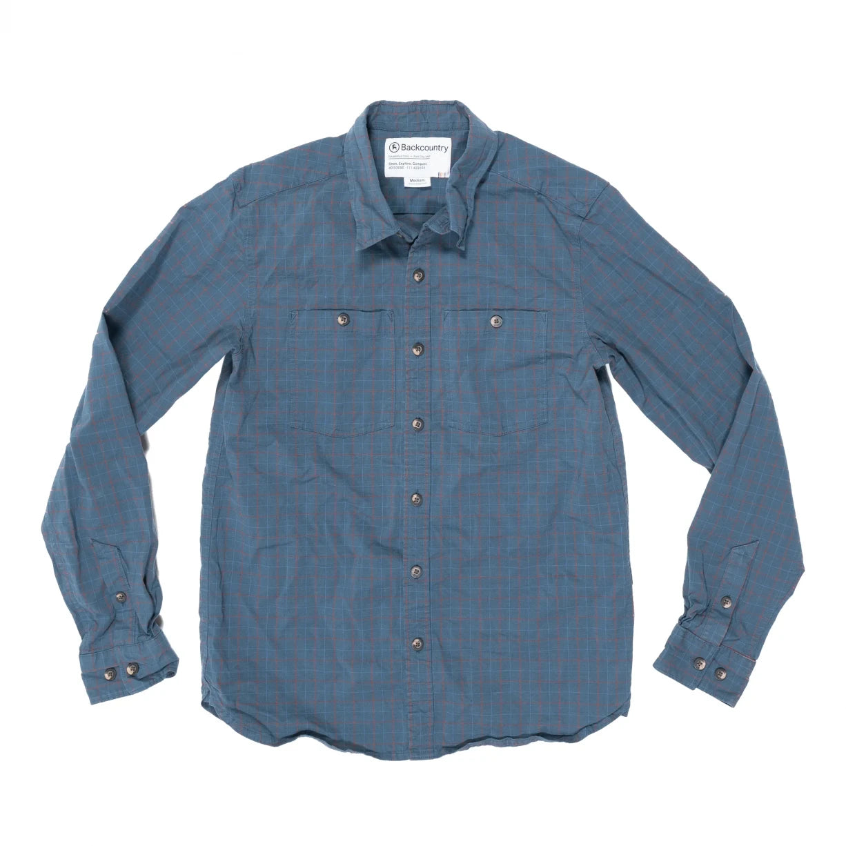 Backcountry Stretch Poplin Long Sleeve - Men's