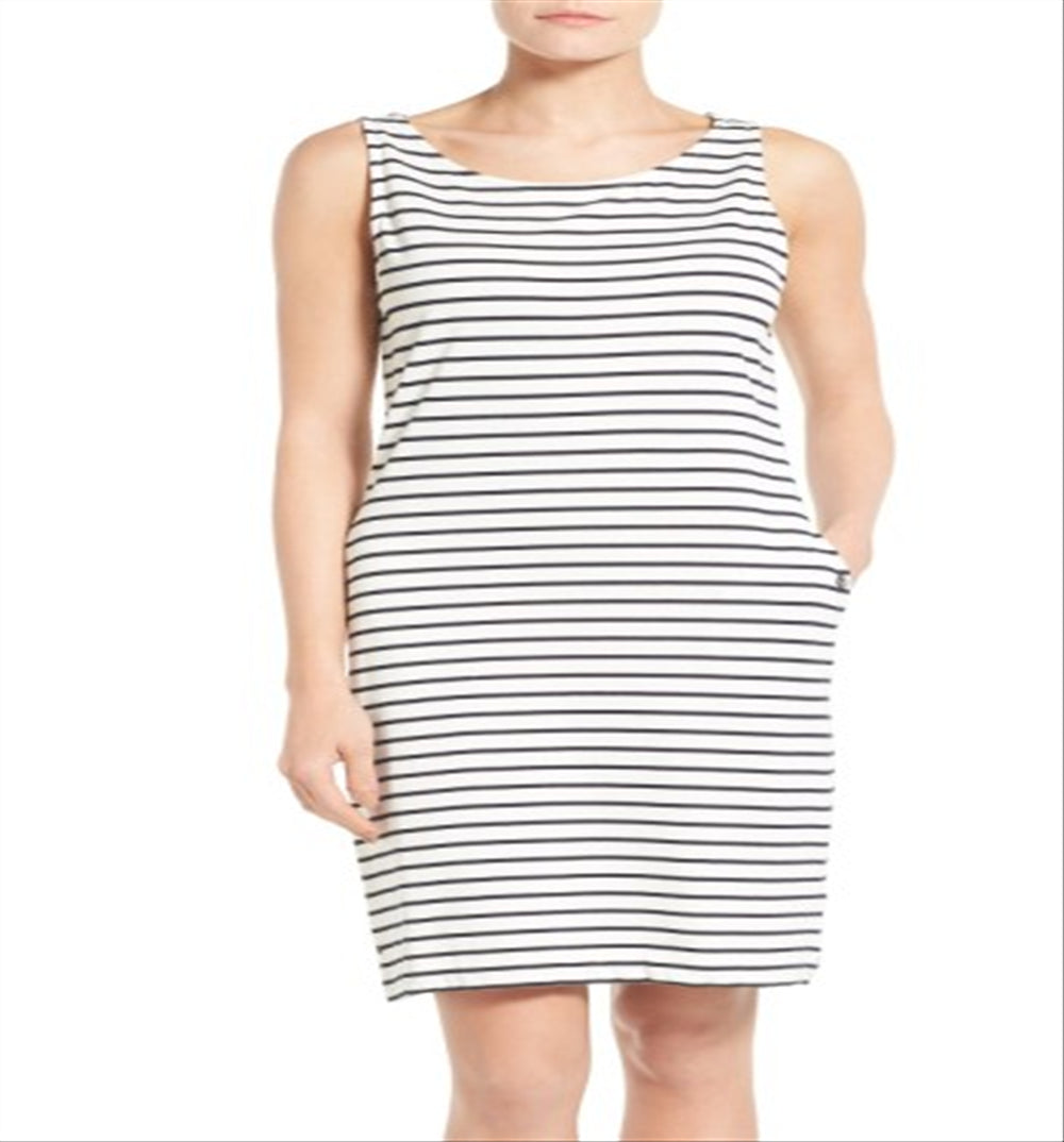 Barbour Women's Dalmore Dress White/Black  Size 14