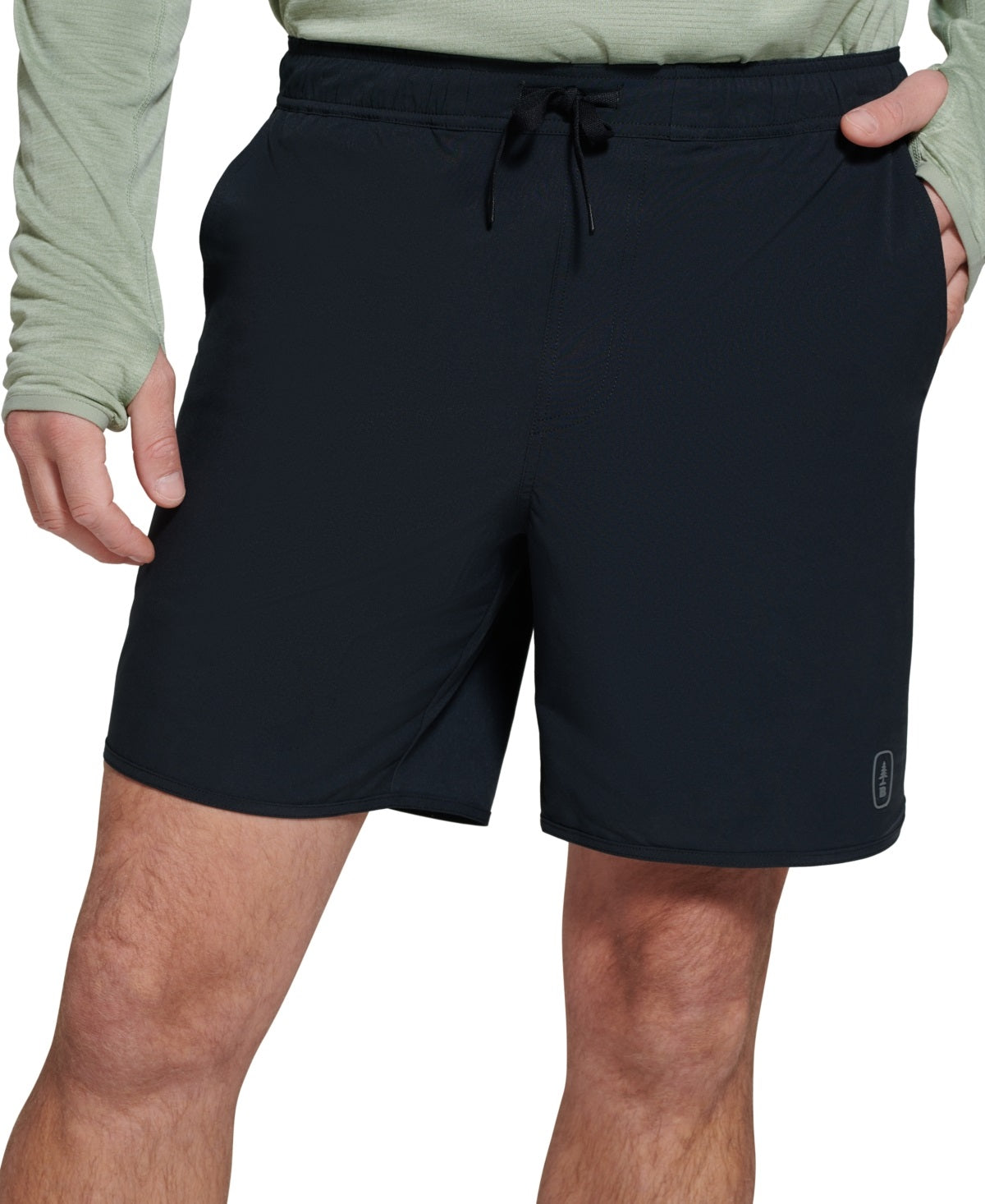Bass Outdoor Men's Drawstring Trail 8 Shorts Black
