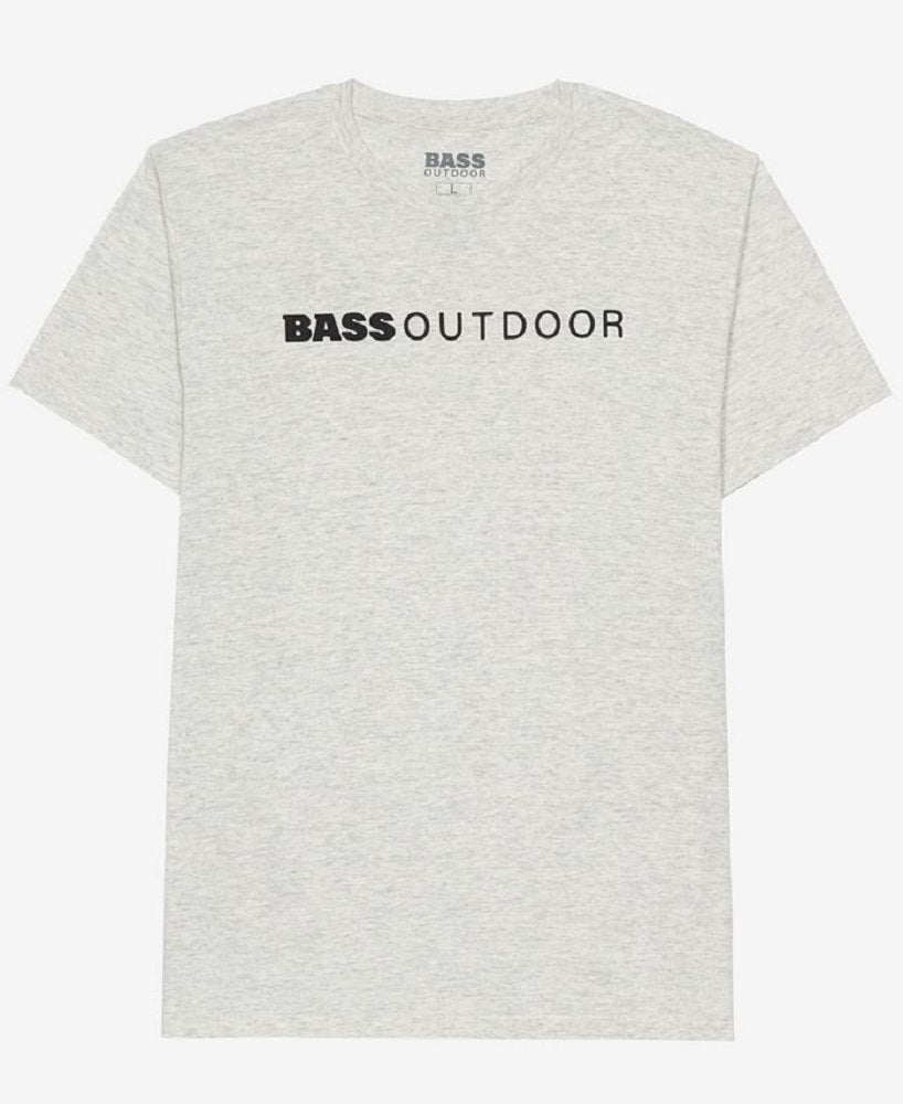 Bass Outdoor Men's Lined T-Shirt Gray Size Small