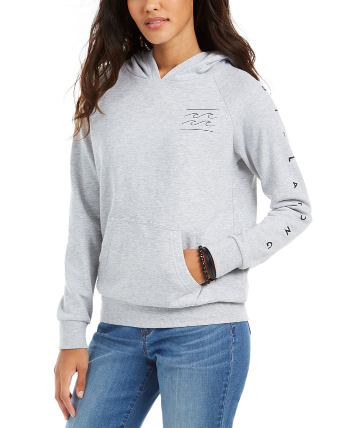 Billabong Junior's Unity Fleece Hoodie Gray Size XS