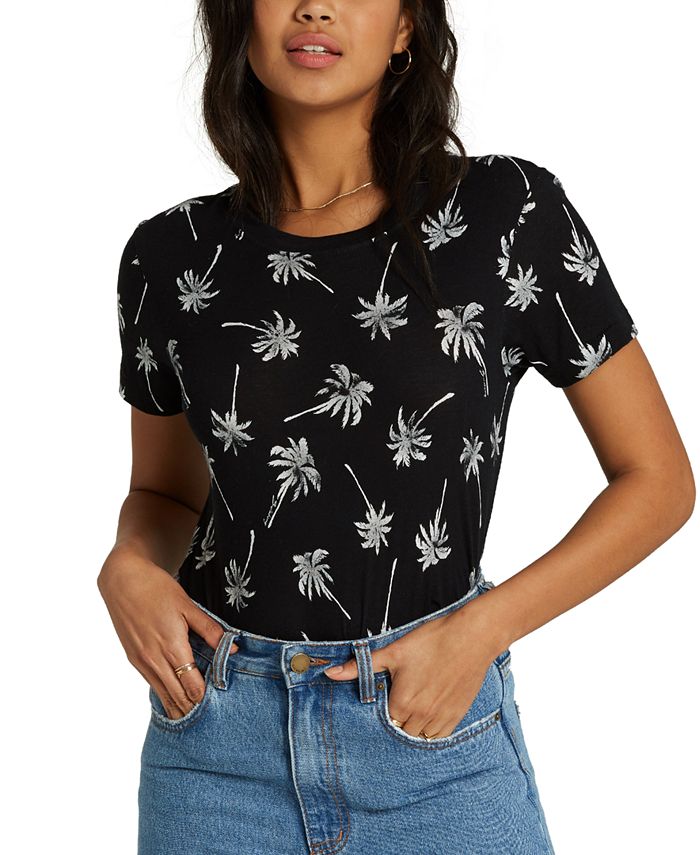 Billabong Women's New Soul Babe Top Black Size Small