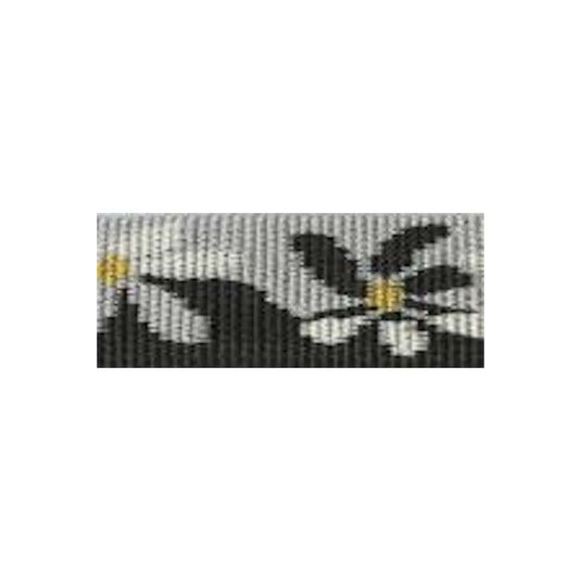 Bison Designs 25mm - Ellipse Black Buckle Water Lily Black