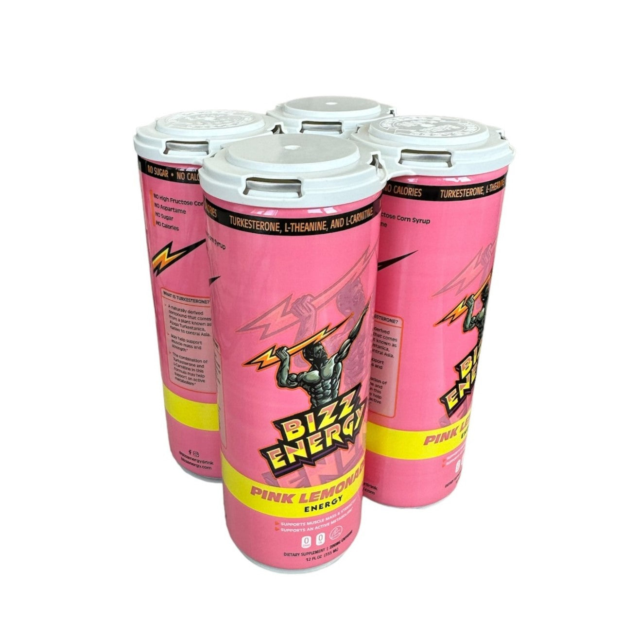Bizz Energy Drink - 4 Pack, 12 Oz