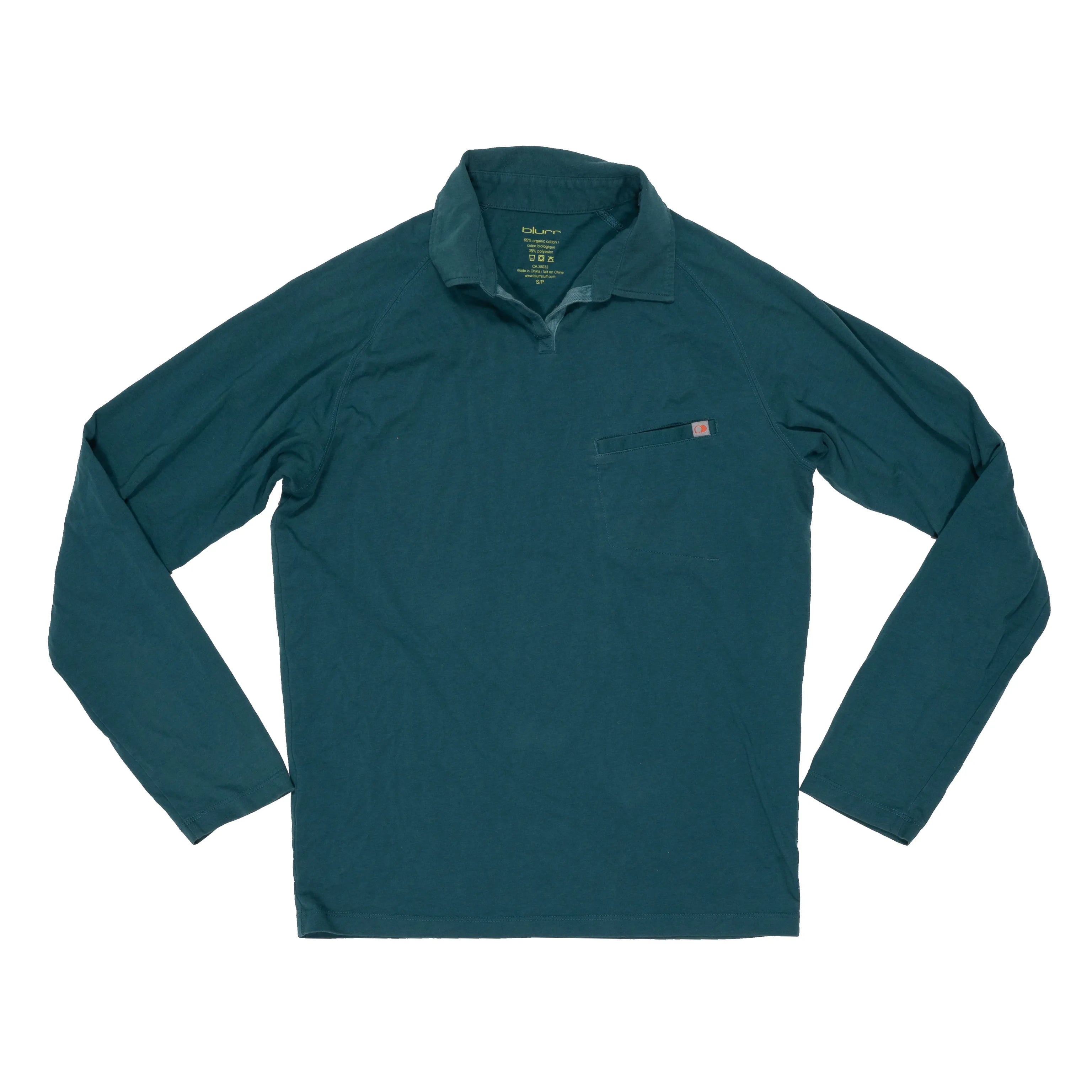 Blurr Long Sleeve Collared Shirt - Men's