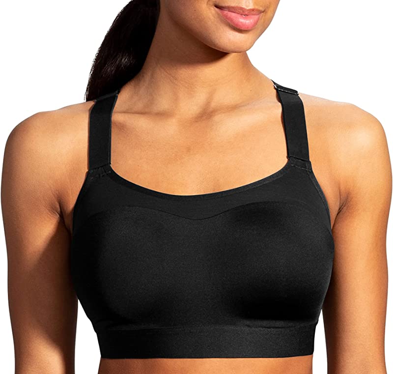 Brooks Women's Dare Racerback Run Bra, Black