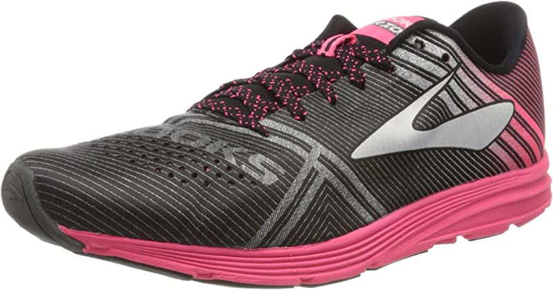 Brooks Women'S Hyperion Lace Up Running Shoes Black Size 6 B(M) Us