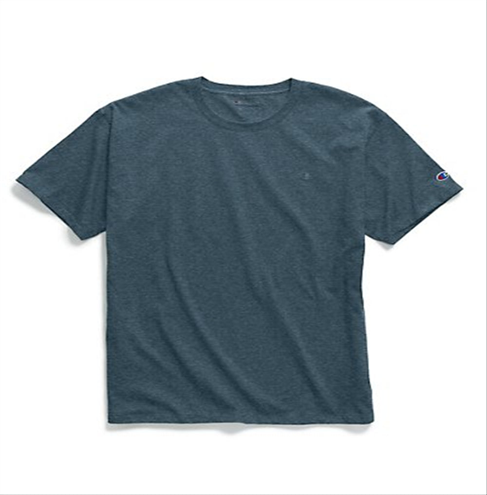 Champion Men's Athletics Classic Jersey Tee Jetson  Heather Blue Size XL