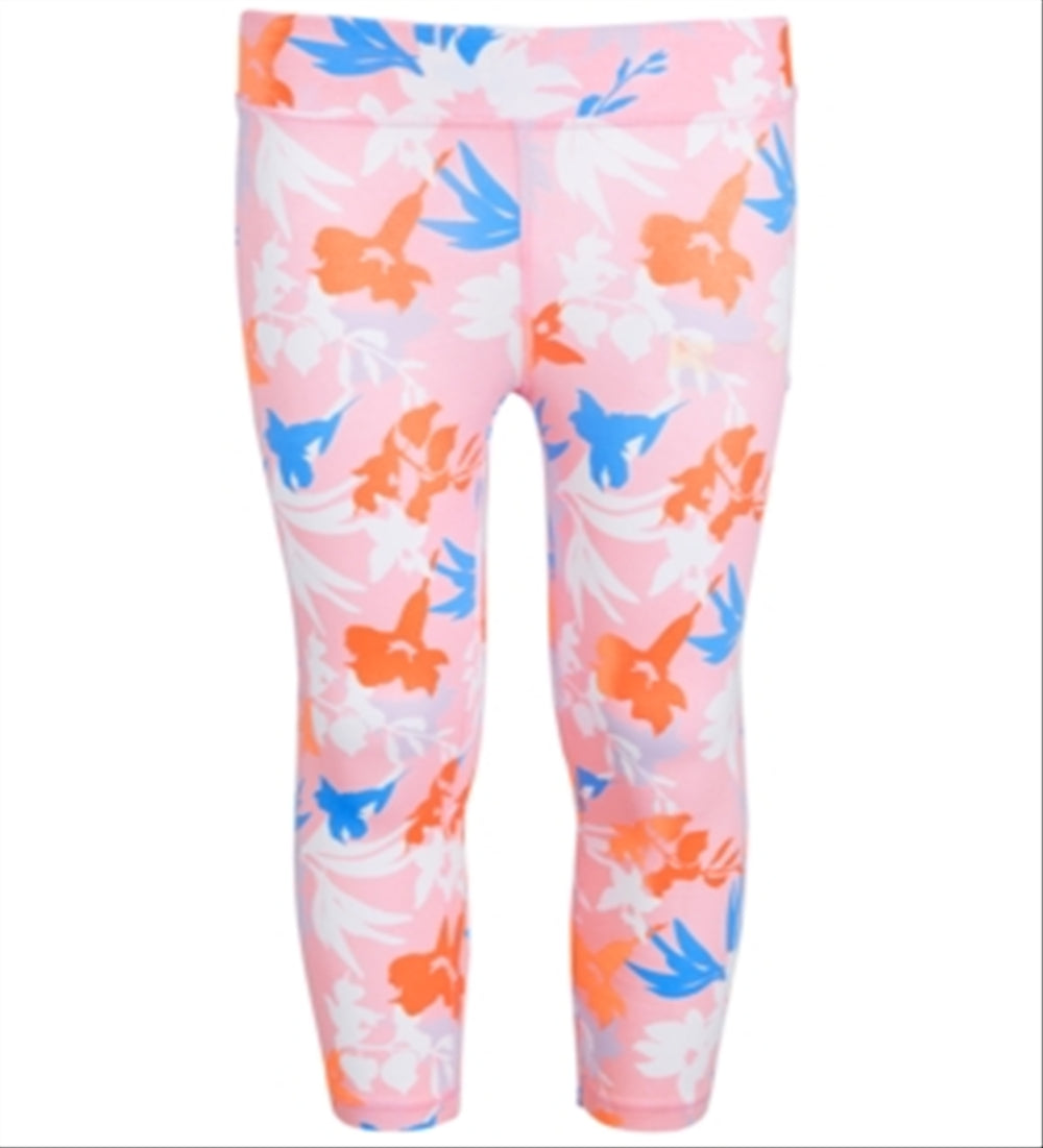 Champion Toddler Girl's Floral Printed Leggings Pink Size 3T