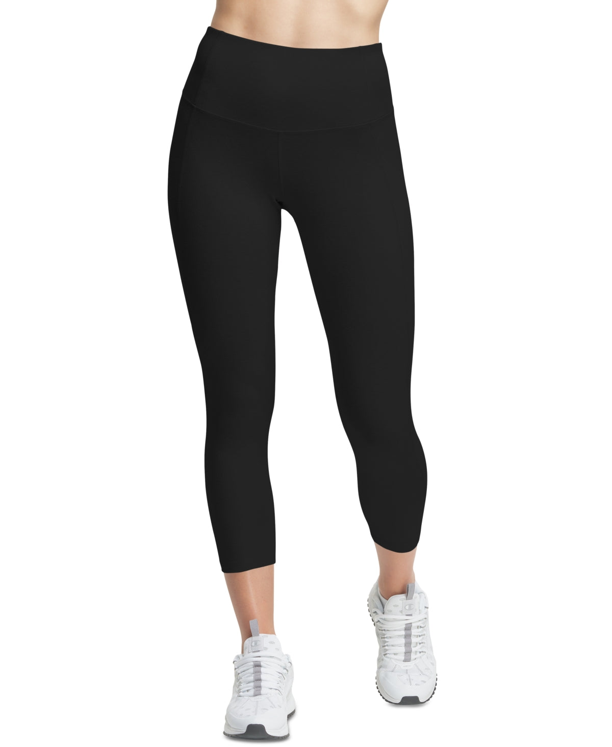 Champion Women's Double Dry Cropped Leggings Black Size X-Small