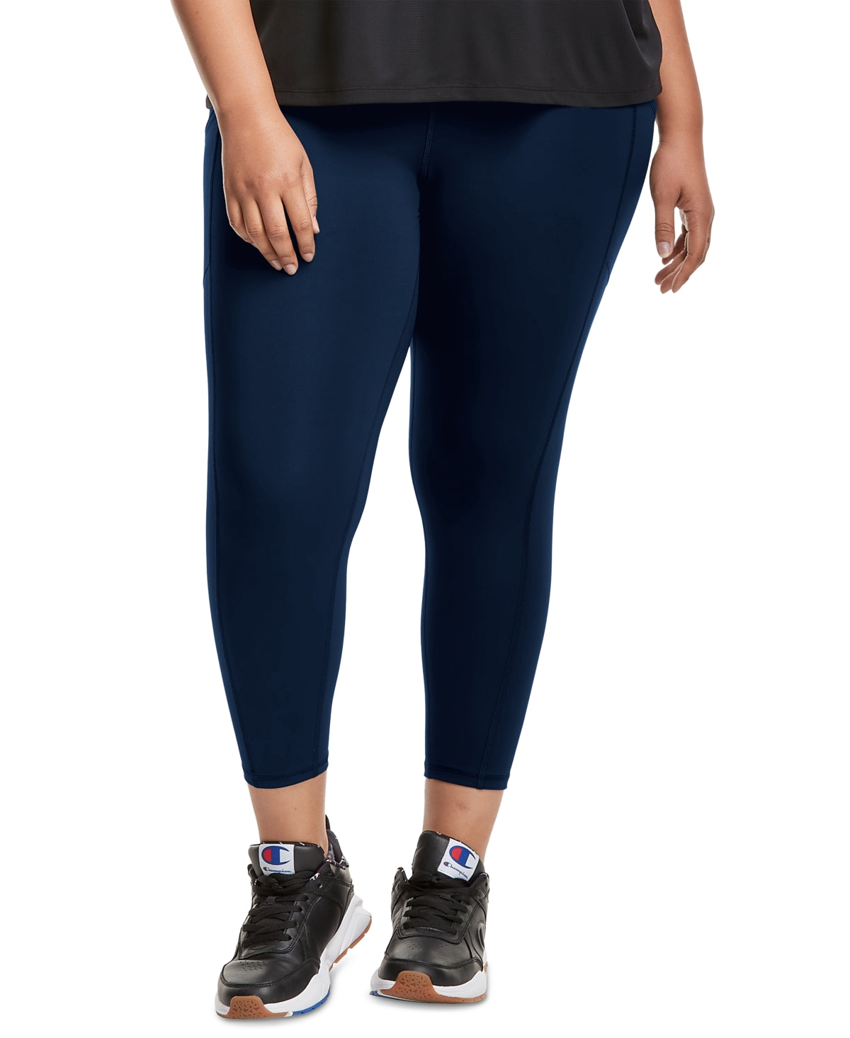 Champion Women's Leggings Blue Size 1X
