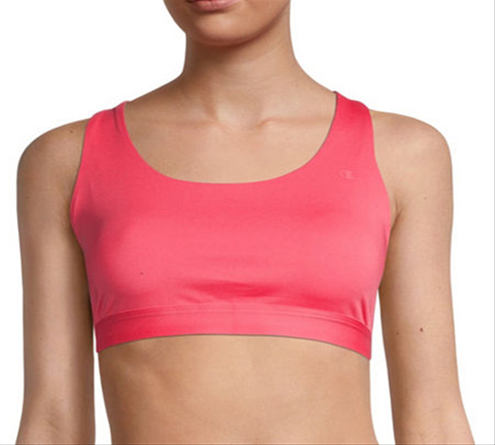 Champion Women's Medium Support Sports Bra Pink Size X-Small