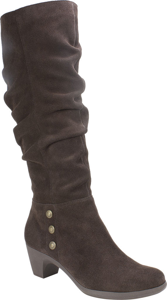 Cliffs By White Mountain Women's Averie Tall Wide Calf Boots Brown Size 11 M
