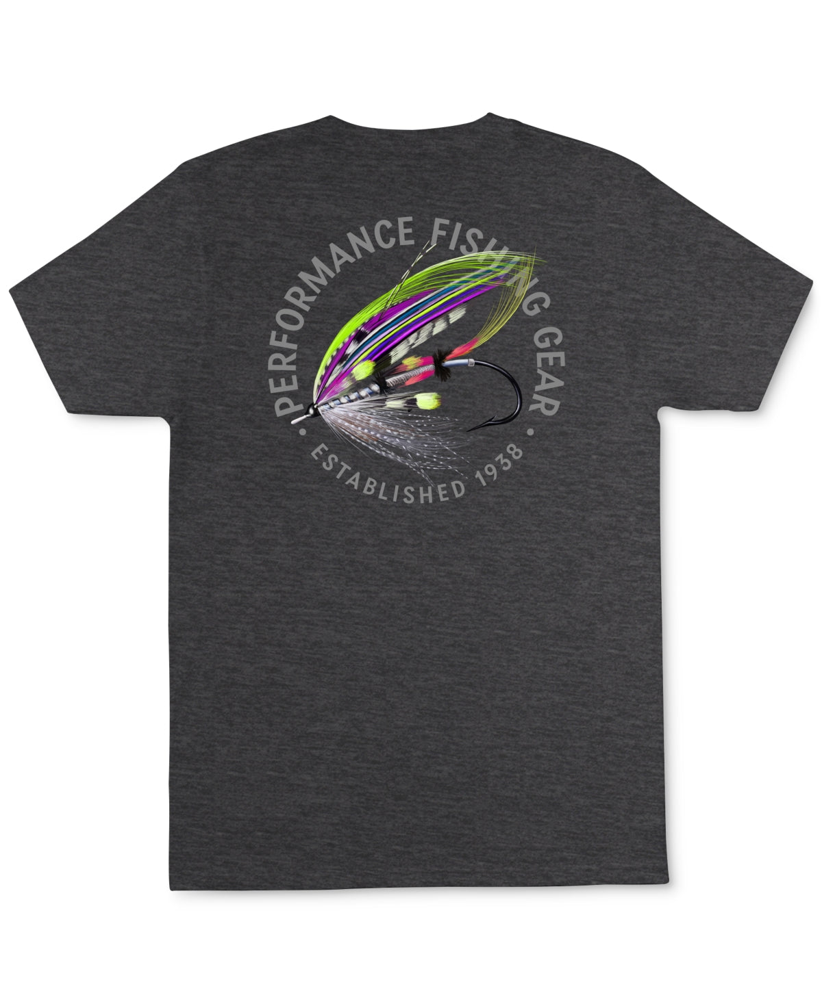 Columbia Men's Cast Logo Graphic T-Shirt Gray Size Medium