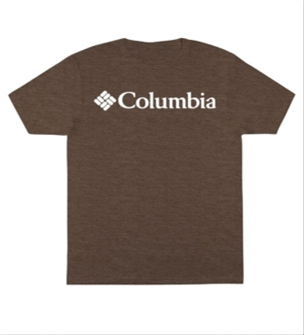 Columbia Men's Franchise Short Sleeve T-shirt Brown Size M