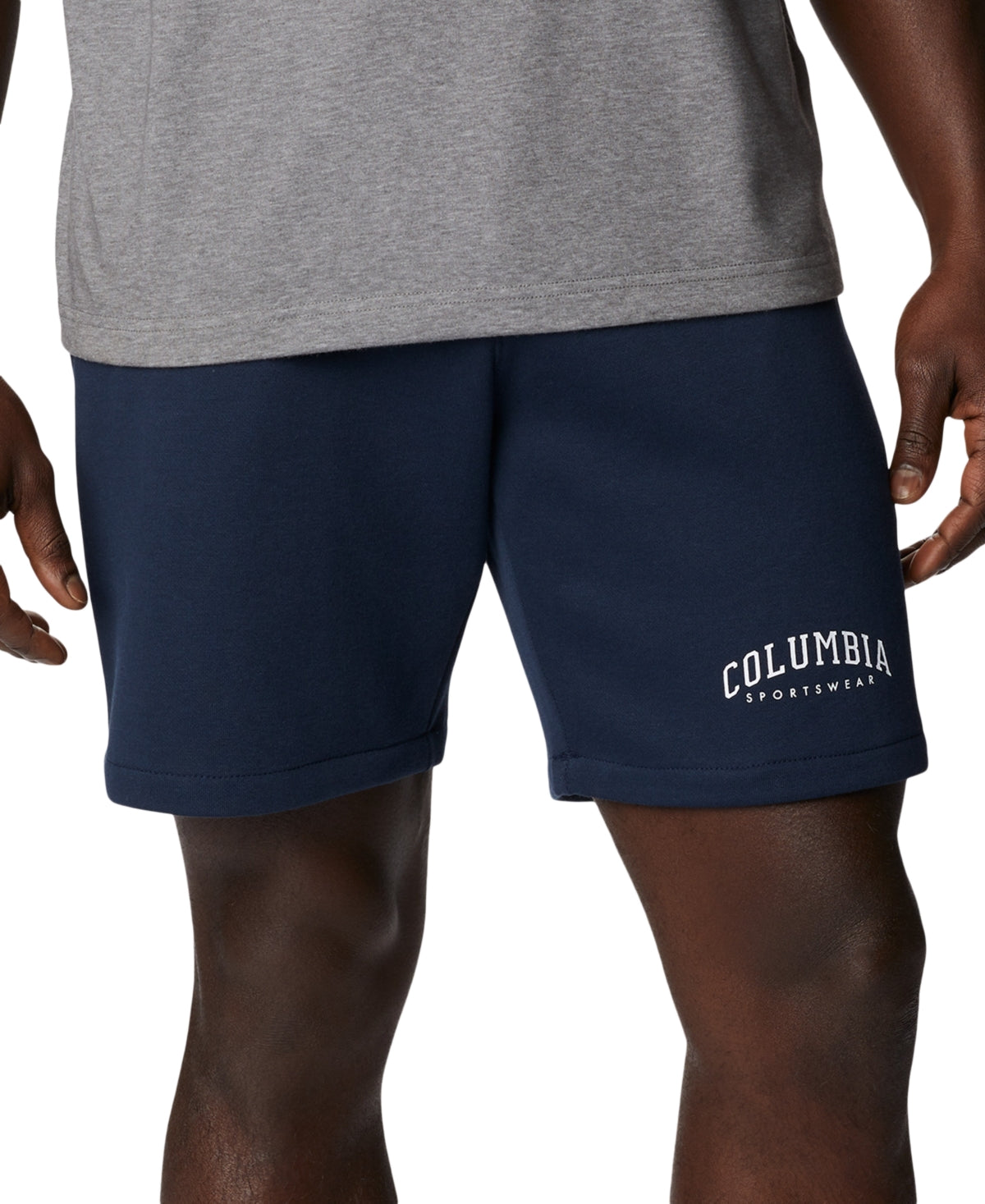 Columbia Men's Trek Fleece Shorts Blue Size Small