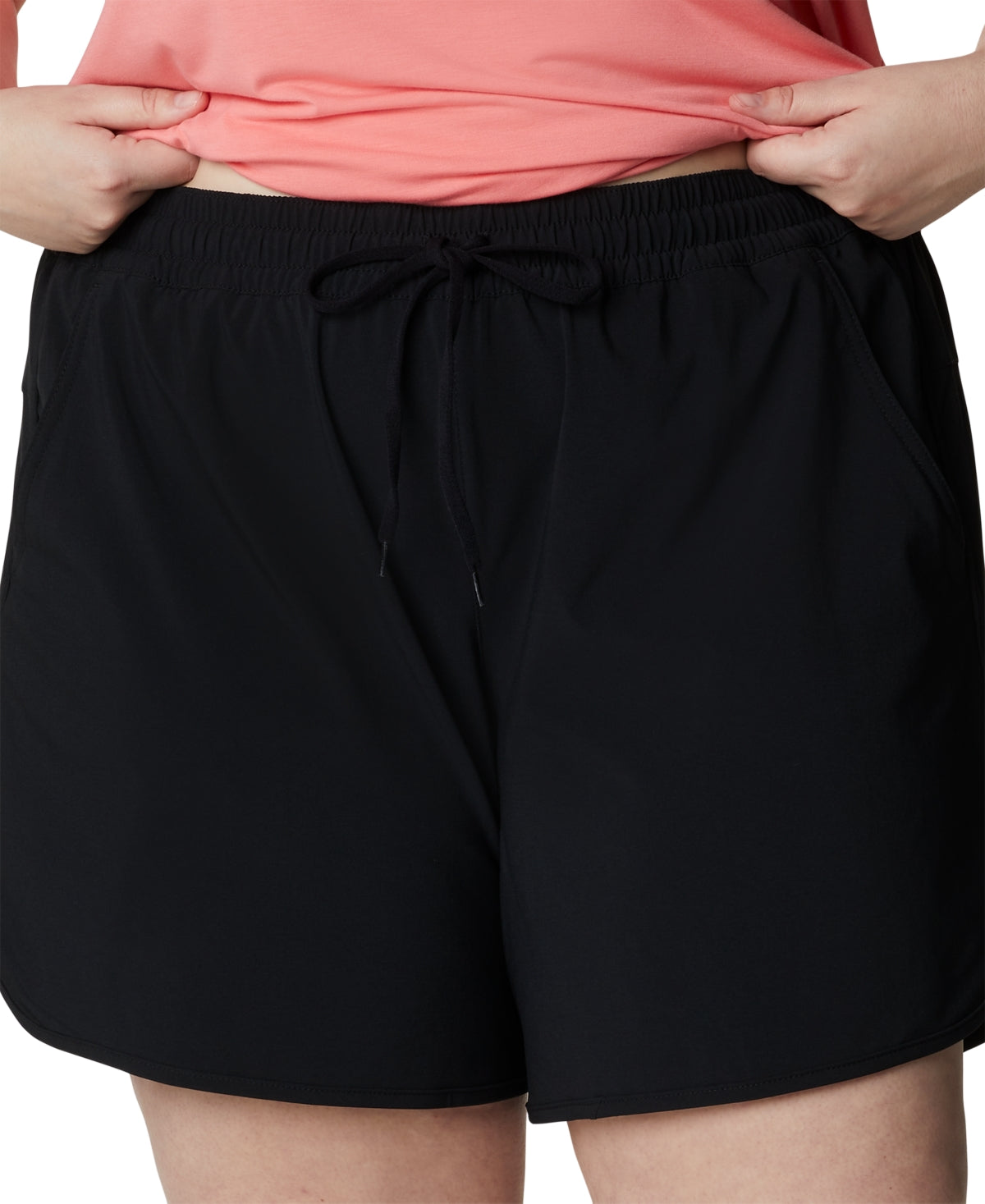 Columbia Women's Bogata Bay Stretch Shorts Black Size 3X