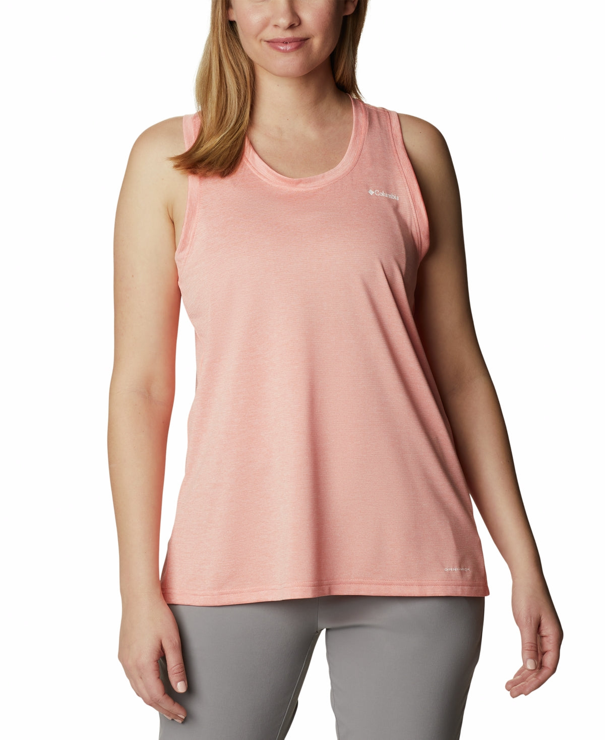 Columbia Women's Hike Tank Top Orange Size 1X