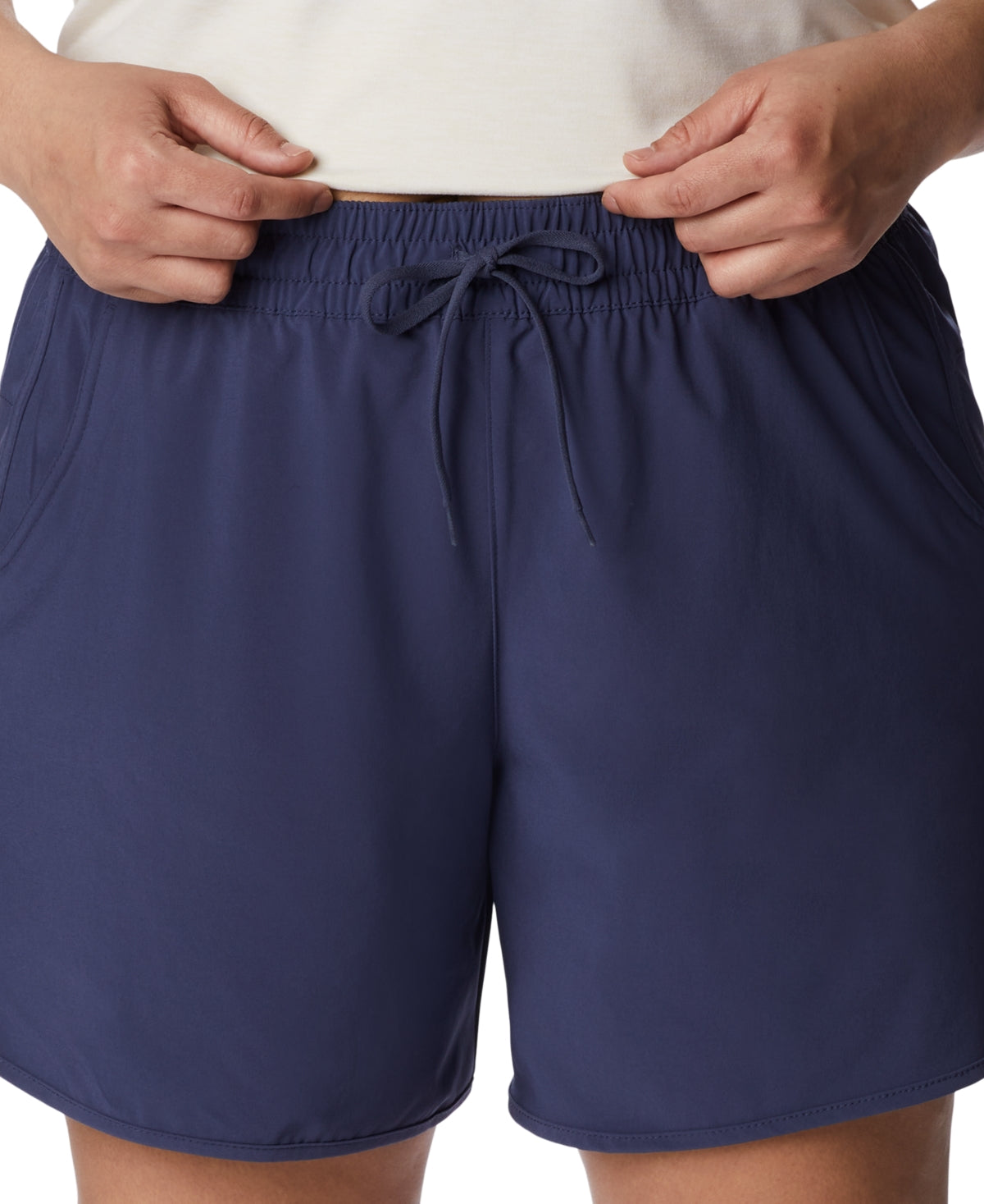 Columbia Women's Plus Bogata Bay Stretch Shorts Blue Size 3X