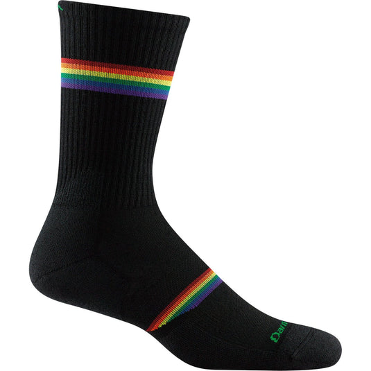 Darn Tough Men's Prism Crew Lightweight Athletic Sock with Cushion