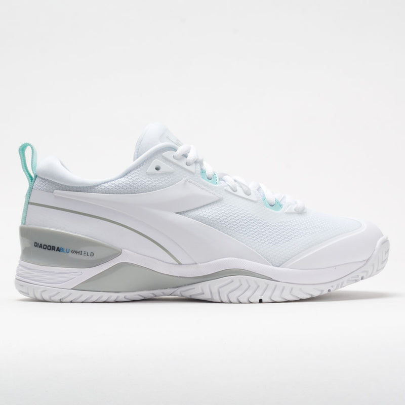 Diadora Women's Speed Blushield 5 All Court Shoes White Size 9.5 B Medium US