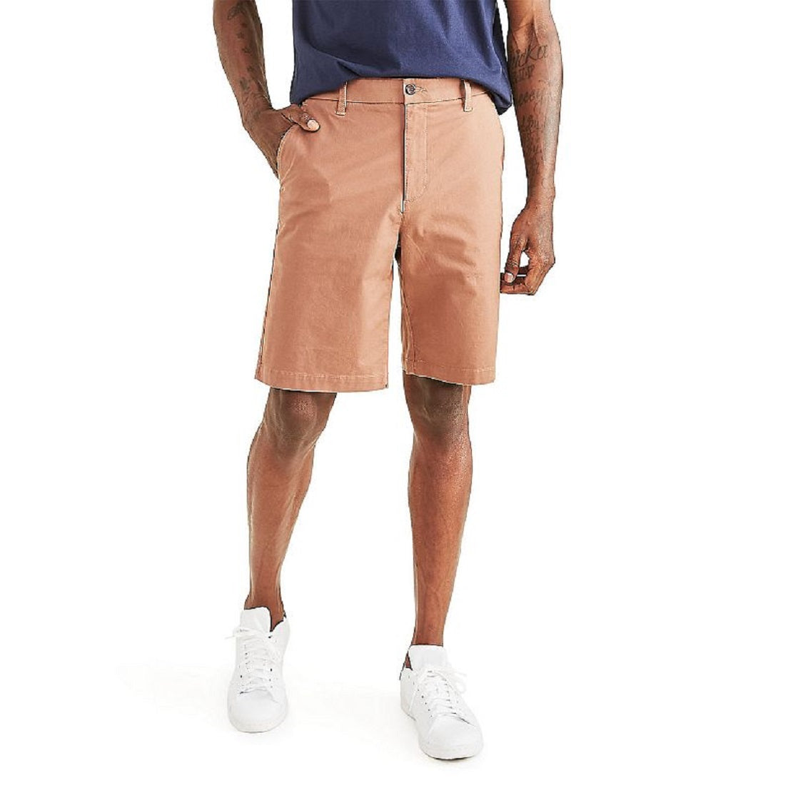 Dockers Men's Ultimate Short with Supreme Flex Stretch Fabric Chino Short Brown Size 44