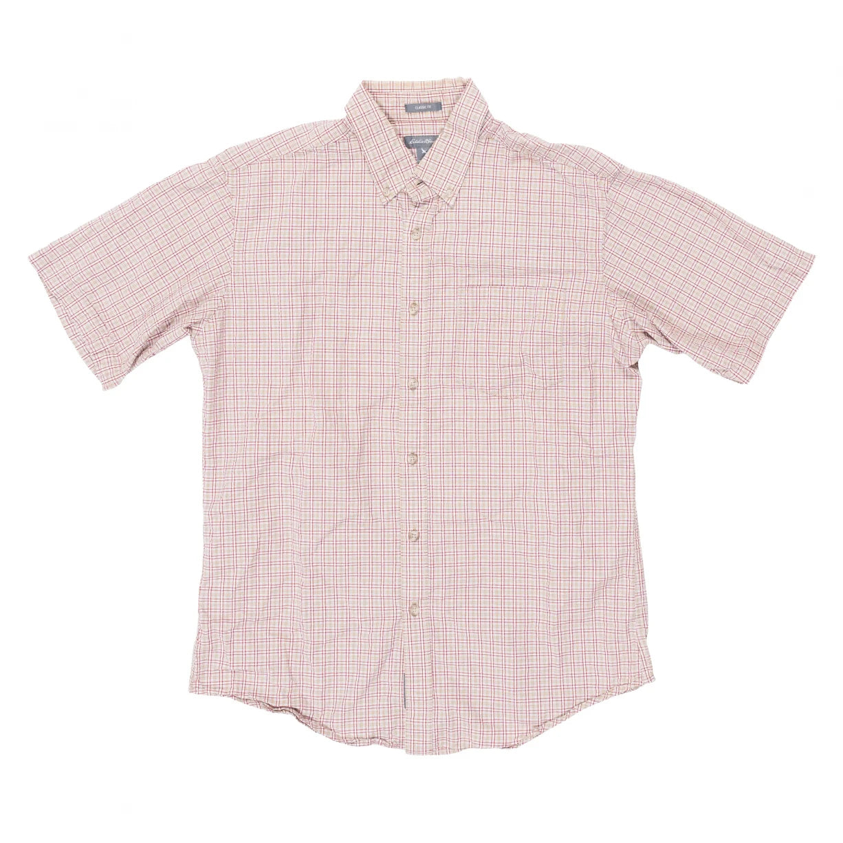 Eddie Bauer Cotton Button Down S/S Shirt