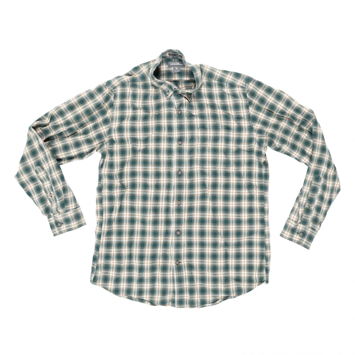 Eddie Bauer Long-Sleeve Button Down Shirt - Men's