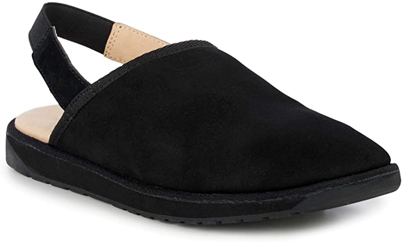 EMU Australia Women's Kerang Stinger Suede Slipper Black Size 11 B(M) US