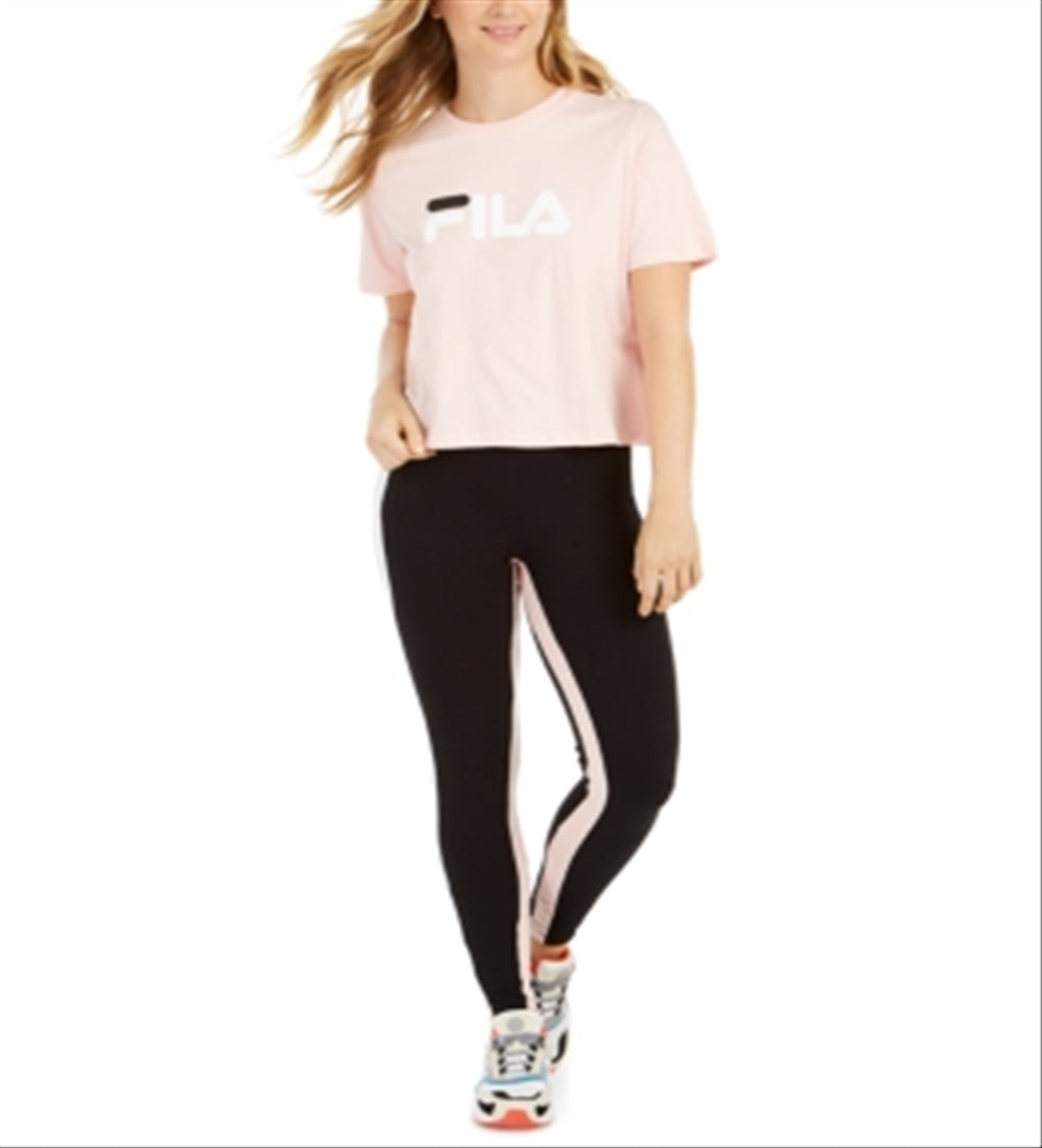 Fila Women's Miss Eagle Cotton T-Shirt Pink Size -XS