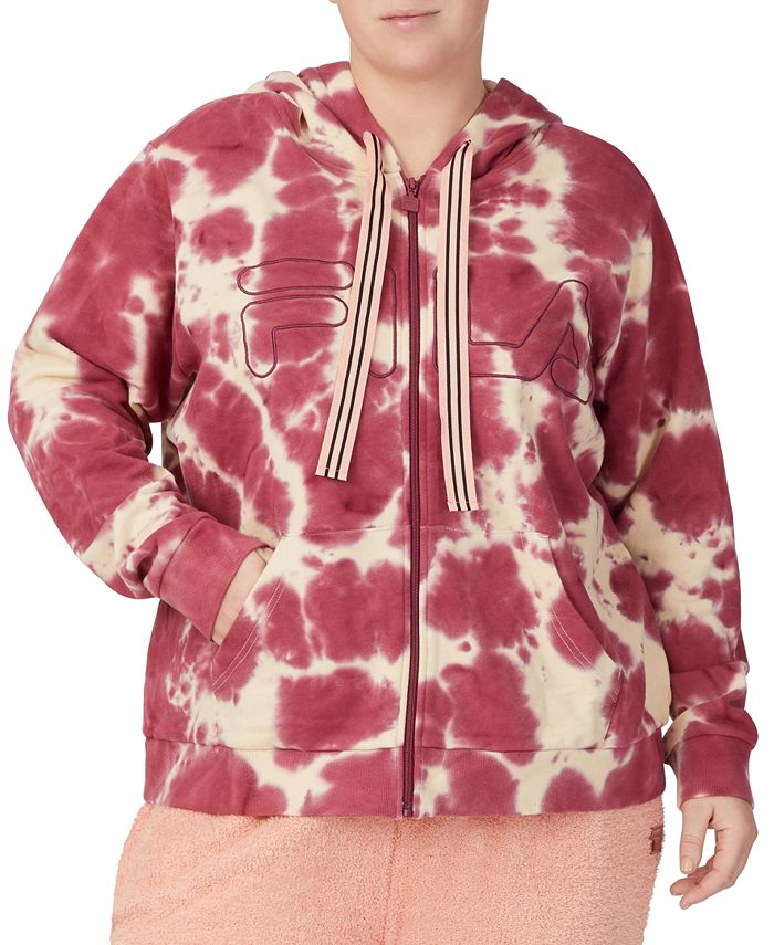 Fila Women's Self Love Zip Up Hoodie Purple