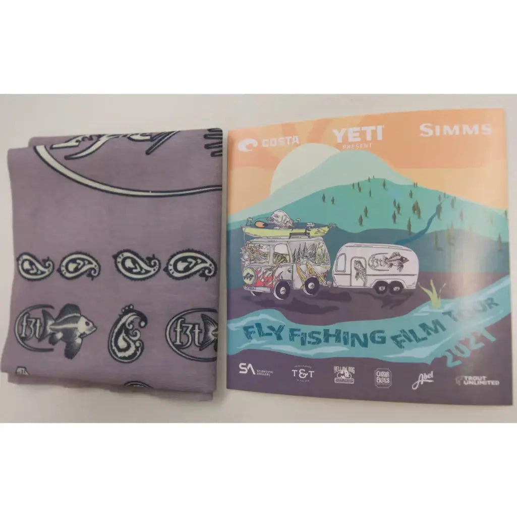 Fly Fishing Film Tour F3T 2021 Neck Gaiter