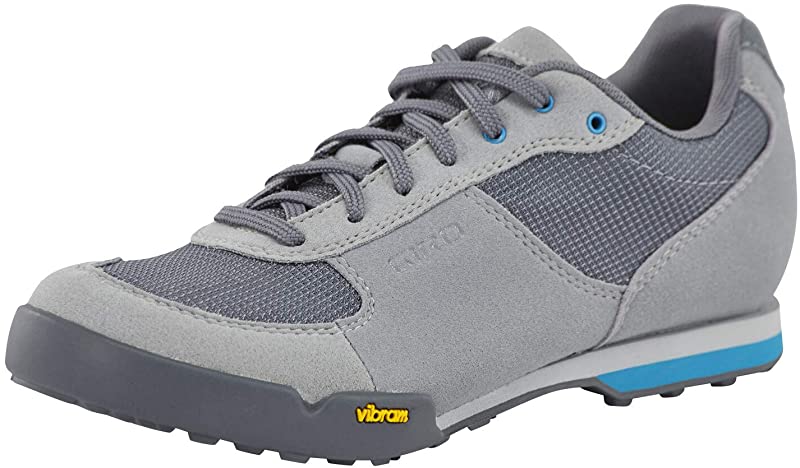 Giro Women's Petra VR Mountain Cycling Titanium/Blue Jewel