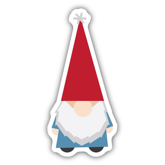 Gnome Large Printed Sticker