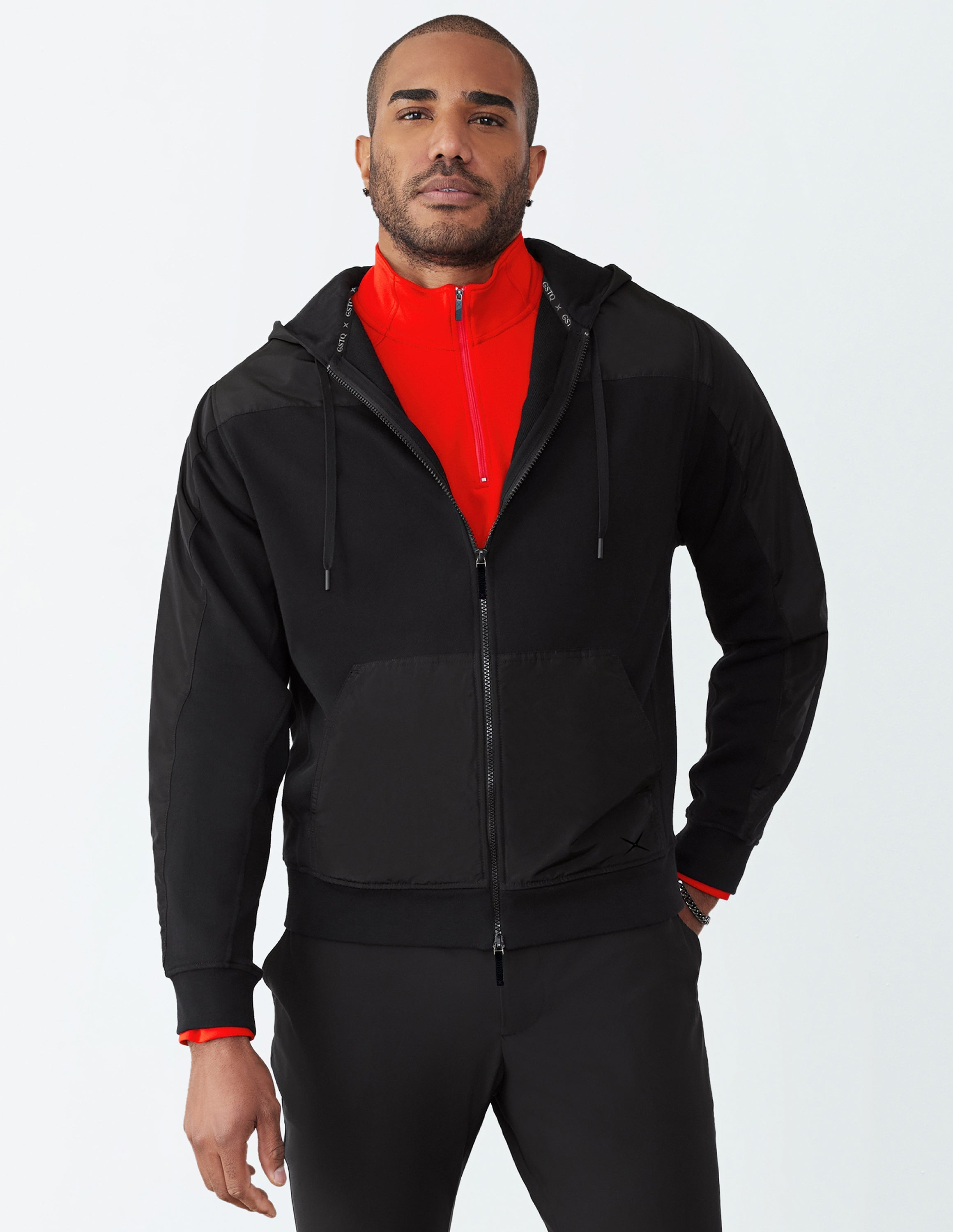 Hybrid Full Zip Hoodie
