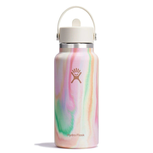 Hydro Flask 32oz. Wide Mouth Straw Cap Sugar Rush Water Bottle