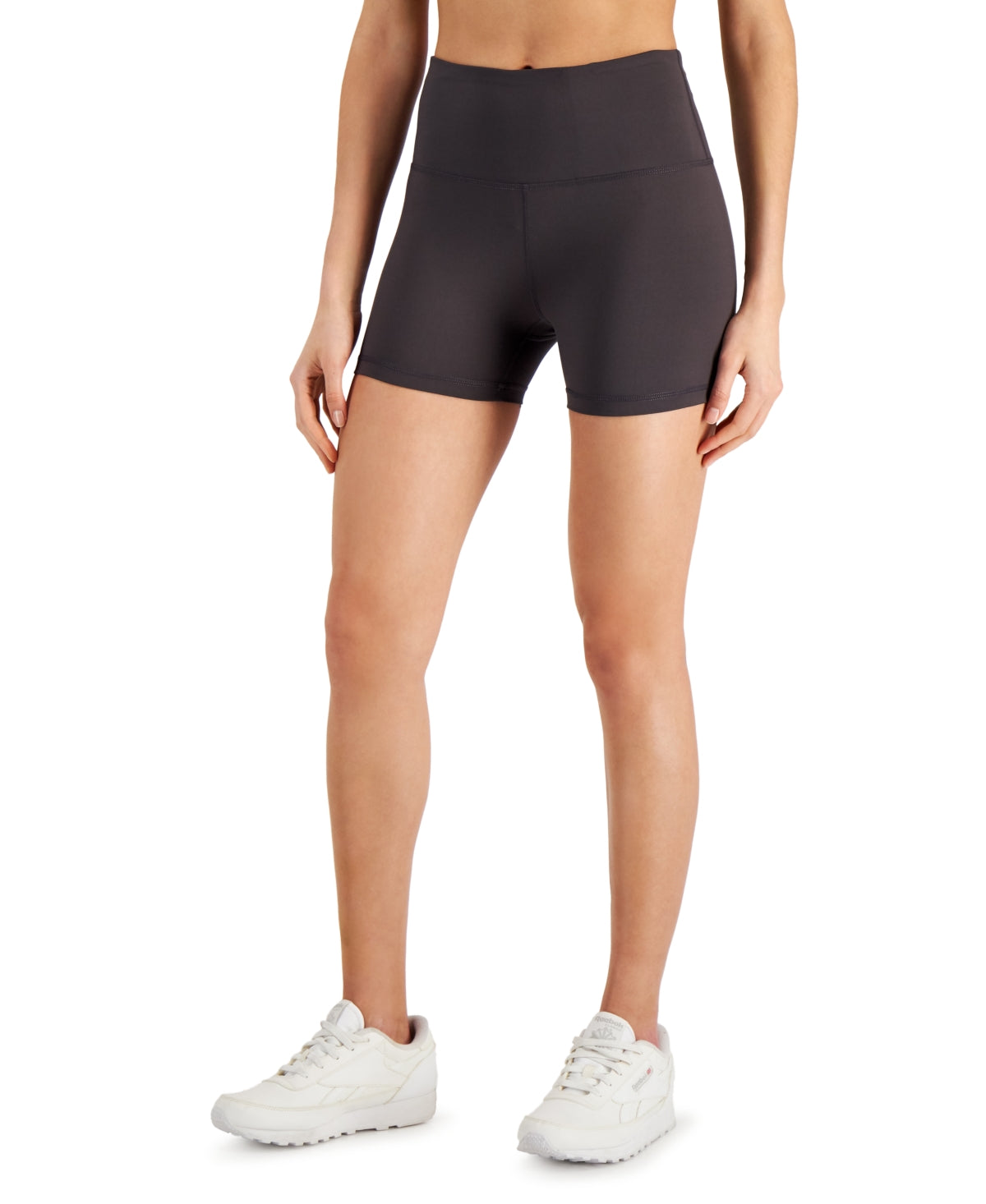ID Ideology Women's 4 Compression Biker Shorts Black Size X-Large