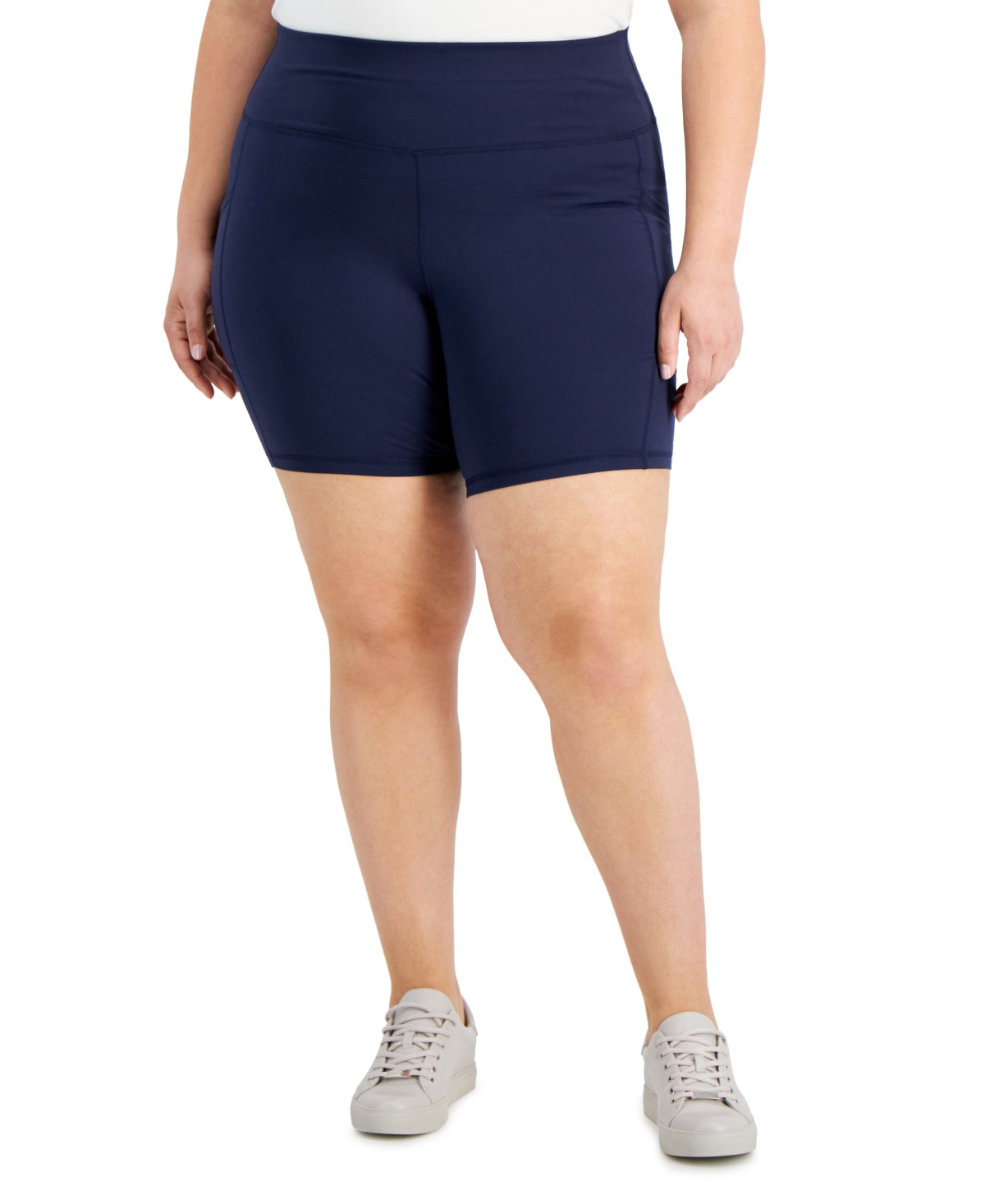 ID Ideology Women's Bike Shorts Blue Size 1X